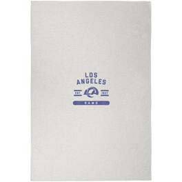 Logo Brands - Los Angeles Rams 54'' x 84'' Sweatshirt Blanket - Multicolor