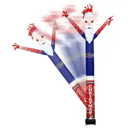 Sporticulture - Florida Gators Santa Claus Inflatable Crazy Sports Fan - Blue