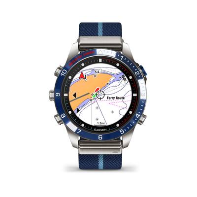 Garmin MARQ Captain (Gen. 2) Modern Tool GPS Smartwatch 46 mm Garmin MARQ Captain (Gen. 2) Modern Tool GPS Smartwatch 46 mm