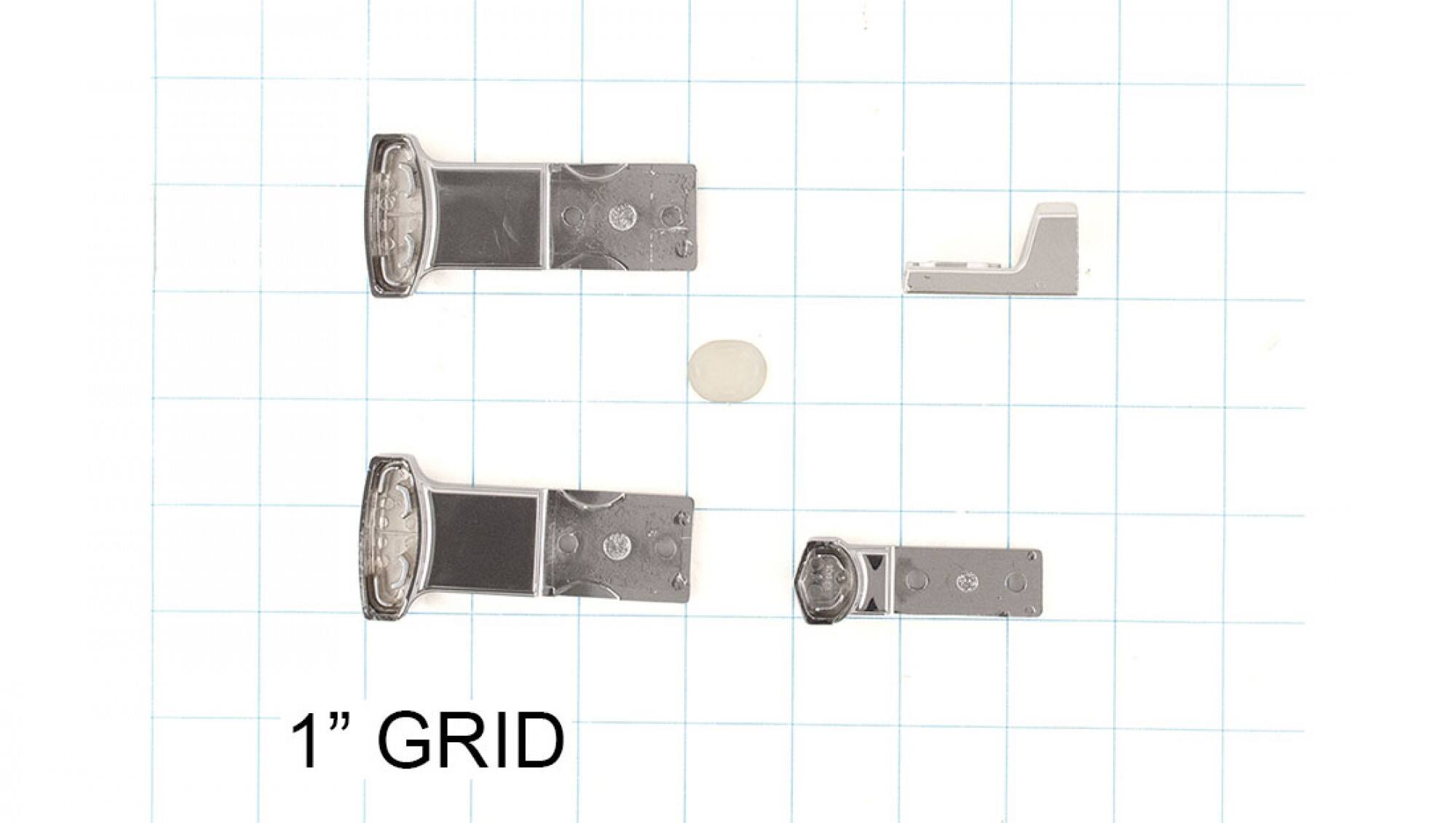 Alt View 1. Whirlpool - Whirlpool - WPL819342 END CAP KIT-TOPCHROME whirlpool parts.