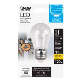 FEIT ELECTRIC - S14 E26 (Medium) LED Bulb Warm White 11 Watt Equivalence 1 pk
