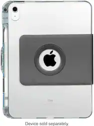 Targus - VersaVu Slim Clear Case for 10.9" iPad (A16) and iPad (10th gen.) - Clear/ Black - Front_Zoom