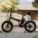 Alt View 16. GEN3 - The Groove Foldable eBike w/ 45 mi Max Operating Range and 20 MPH Max Speed - Black.