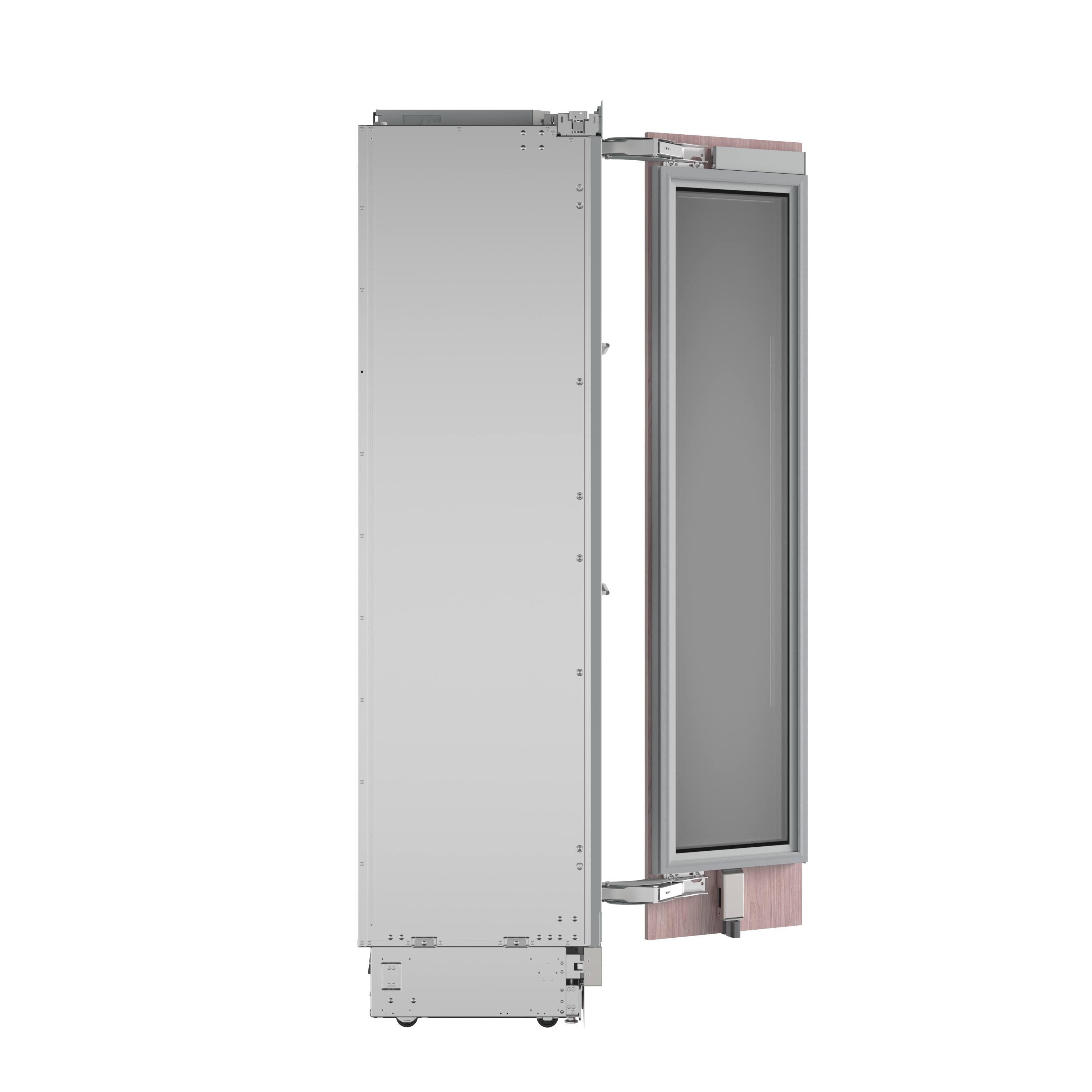 Alt View 3. Thermador - Freedom Collection 65-Bottle 3-Zone Smart Built-in Wine Preservation Column with Presenter - Custom Panel Ready.