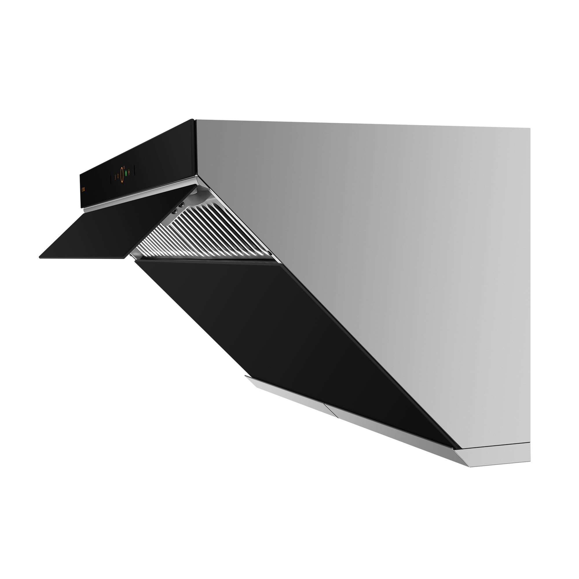 Alt View 1. FOTILE - FOTILE 36" 1100CFM Under Cabinet|Wall Mount Range Hood in Black Tempered Glass - Black.