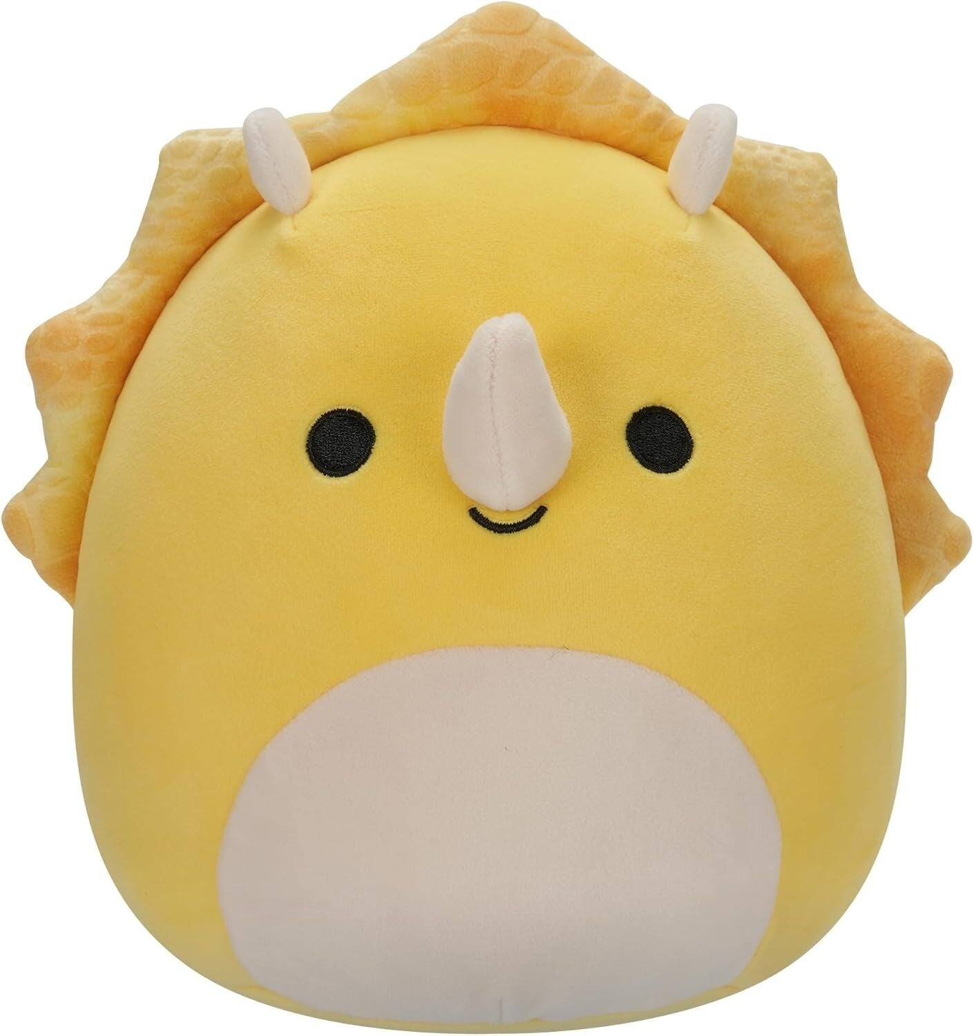 Alt View 5. Jazwares - Squishmallows: Lancaster the Yellow Triceratops - 7.5" Plush.