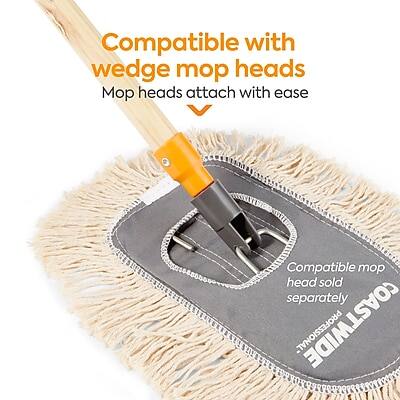 Compatible with wedge mop heads  
Mop heads attach with ease  

Compatible mop head sold separately  

PROFESSIONAL COASTWIDE