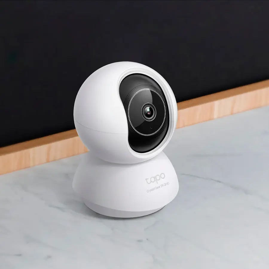 TP Link Tapo 360º Pan/Tilt 2K QHD Home Security Camera No Monthly