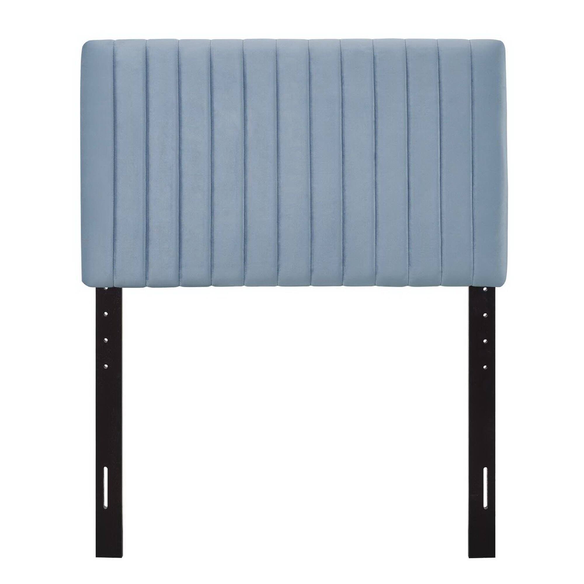 Alt View 1. Modway - Keira Performance Velvet Twin Headboard by Modway - Blue.