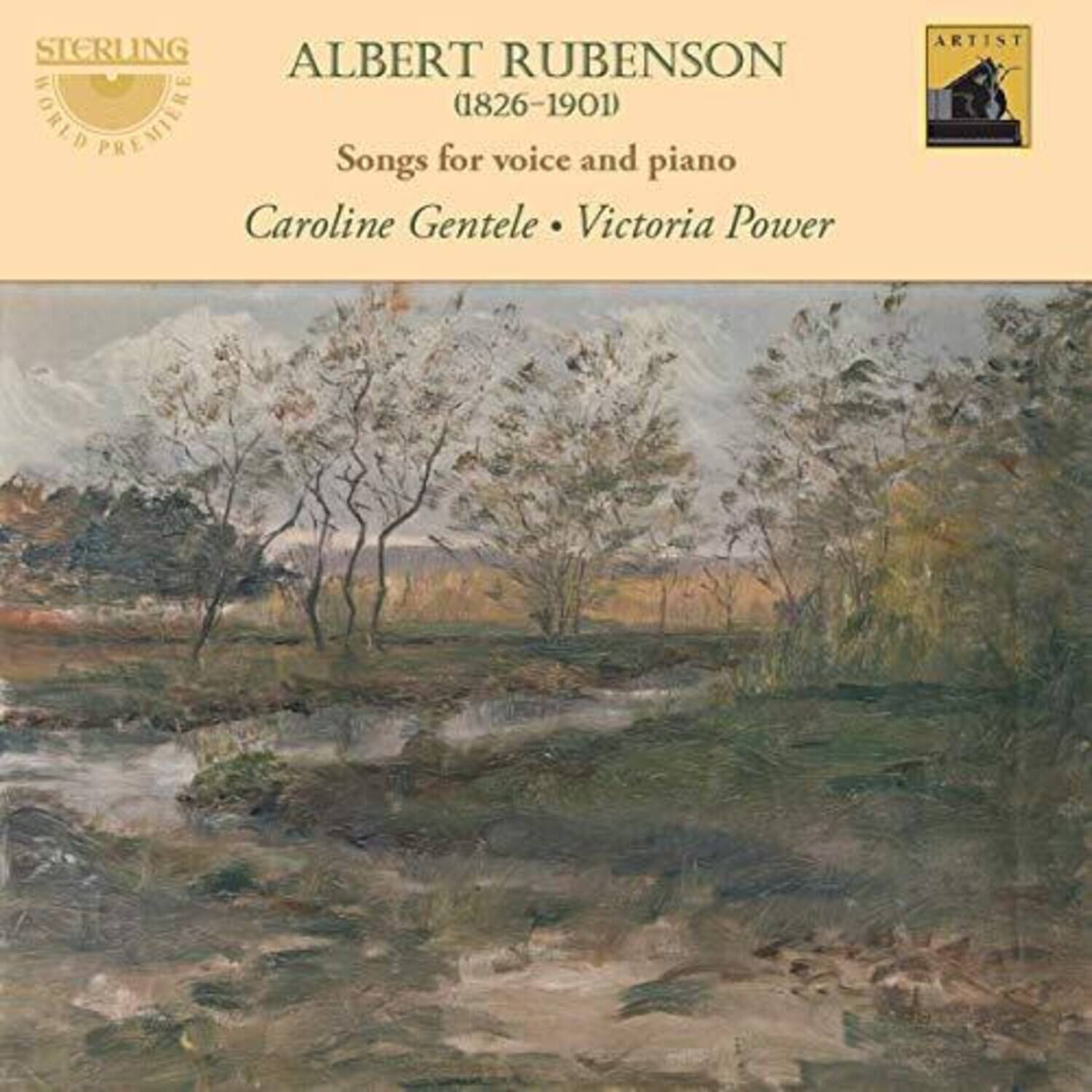 Rubenson / Gentele / Power - Songs for Voice & Piano   - COMPACT DISCS [CD]