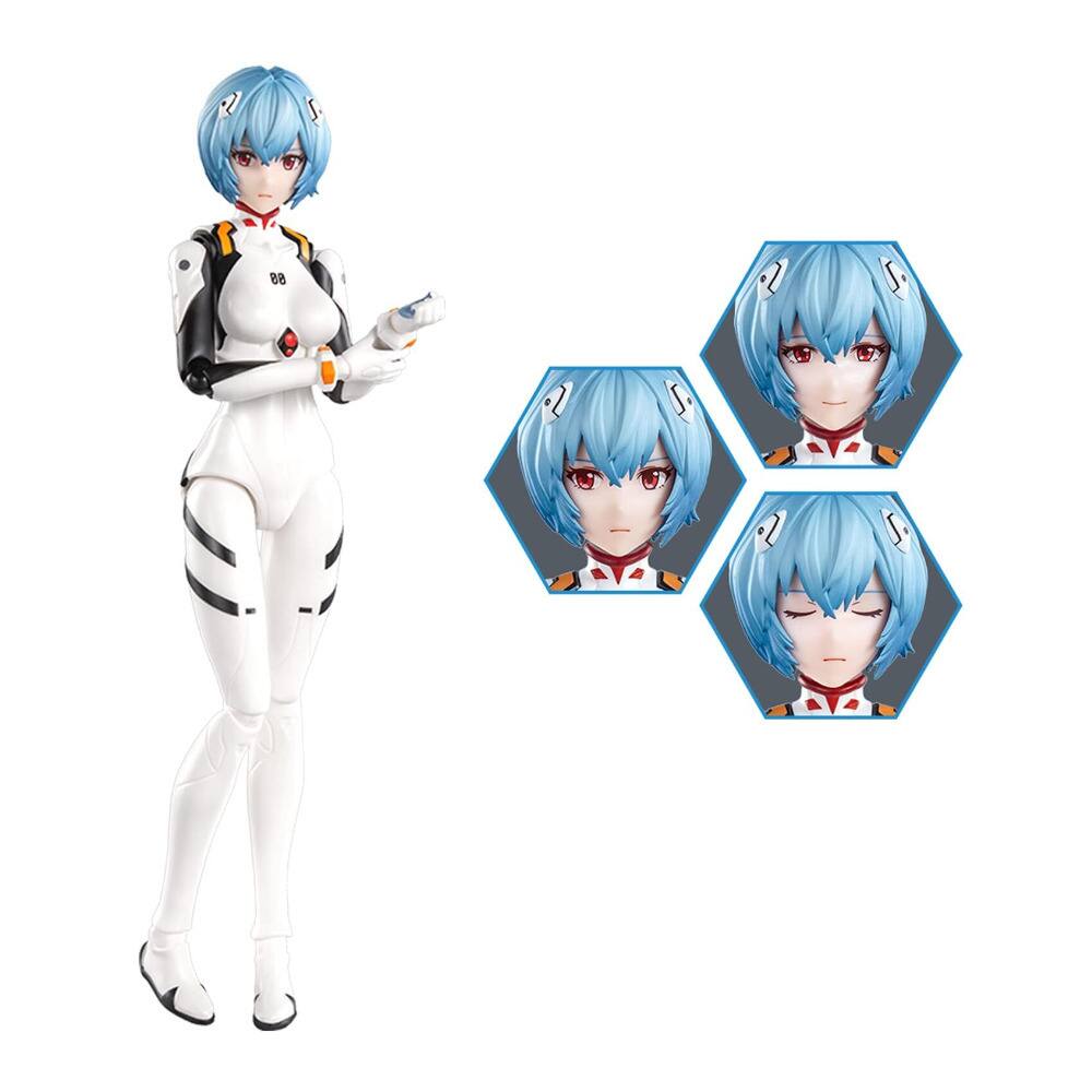Left. PopMarket - Blokees - Evangelion - Fantastics - Rei Ayanami (Entry Plug Interior) Model Kit   - COLLECTIBLES - Multicolor.