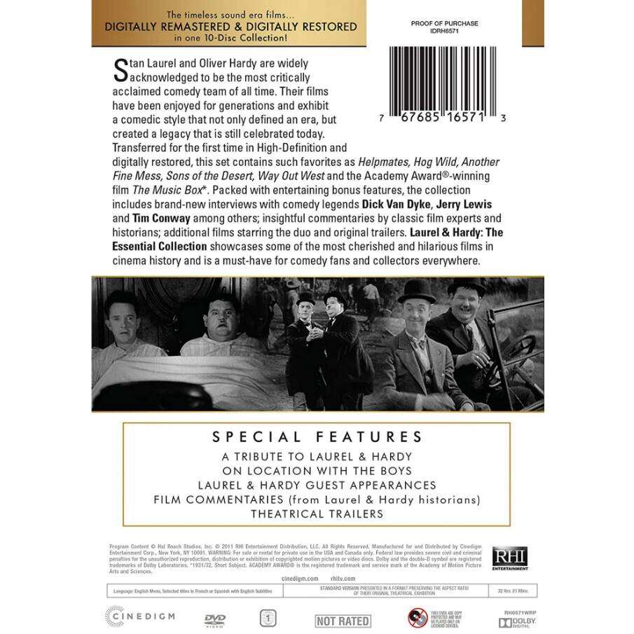 Angle. Laurel & Hardy: The Essential Collection (DVD),Comedy.