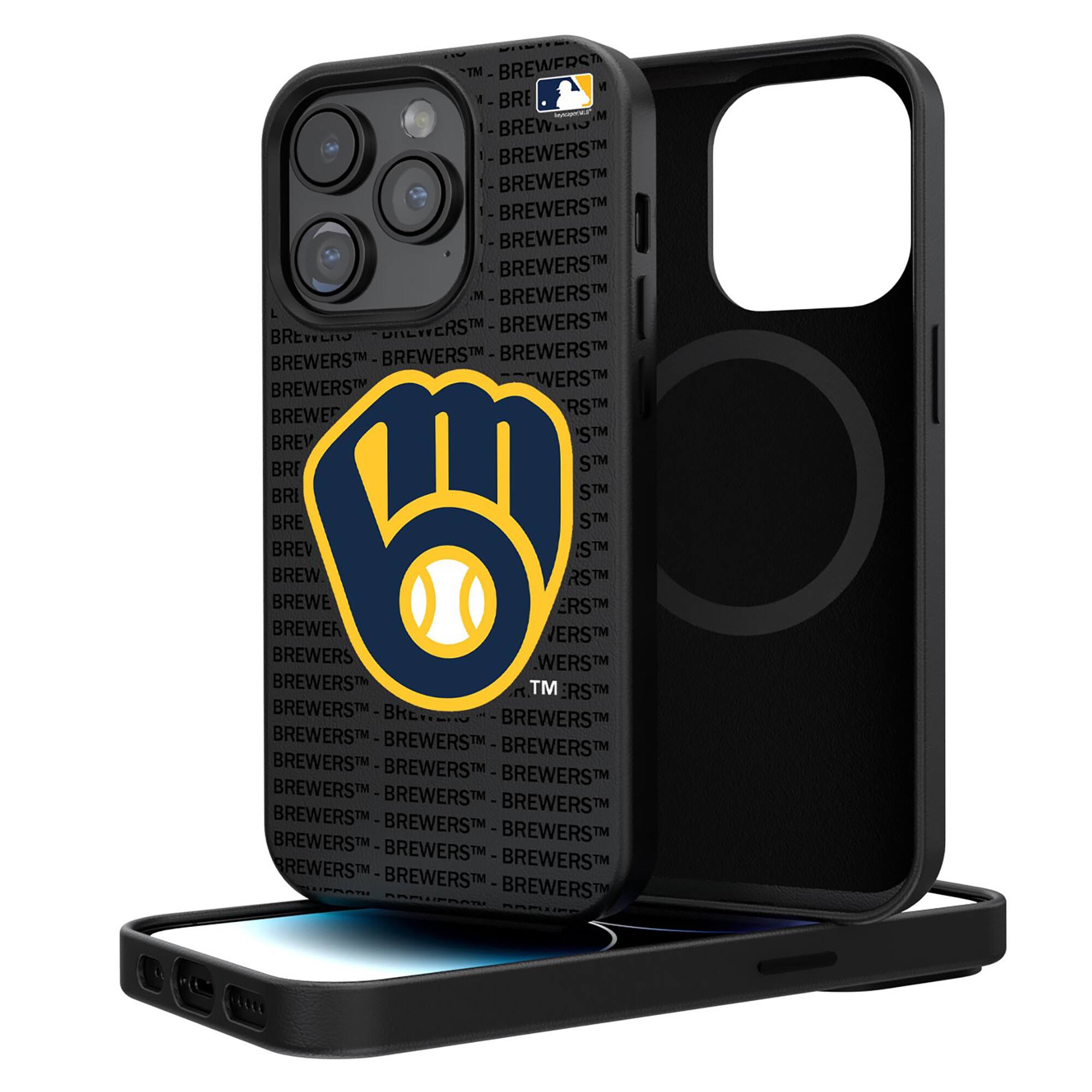 Keyscaper - MLB - Milwaukee Brewers - Primary Logo iPhone Magnetic Bump Case - 15 Pro Max - Black price history on PriceWatchPro