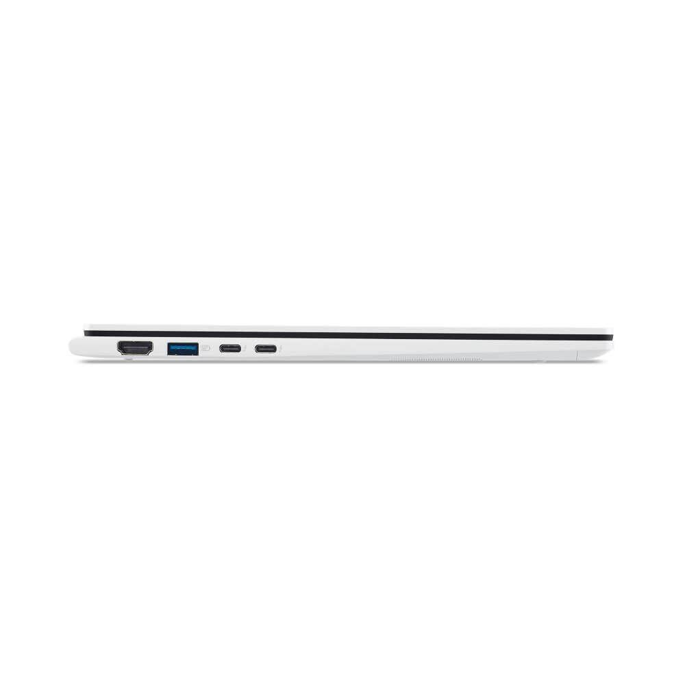 Alt View 4. Acer - Swift Edge 14 AI 14" 2.8K Ultra 9 288V 32GB 1TB SSD Windows 11 Home - Pearl White.