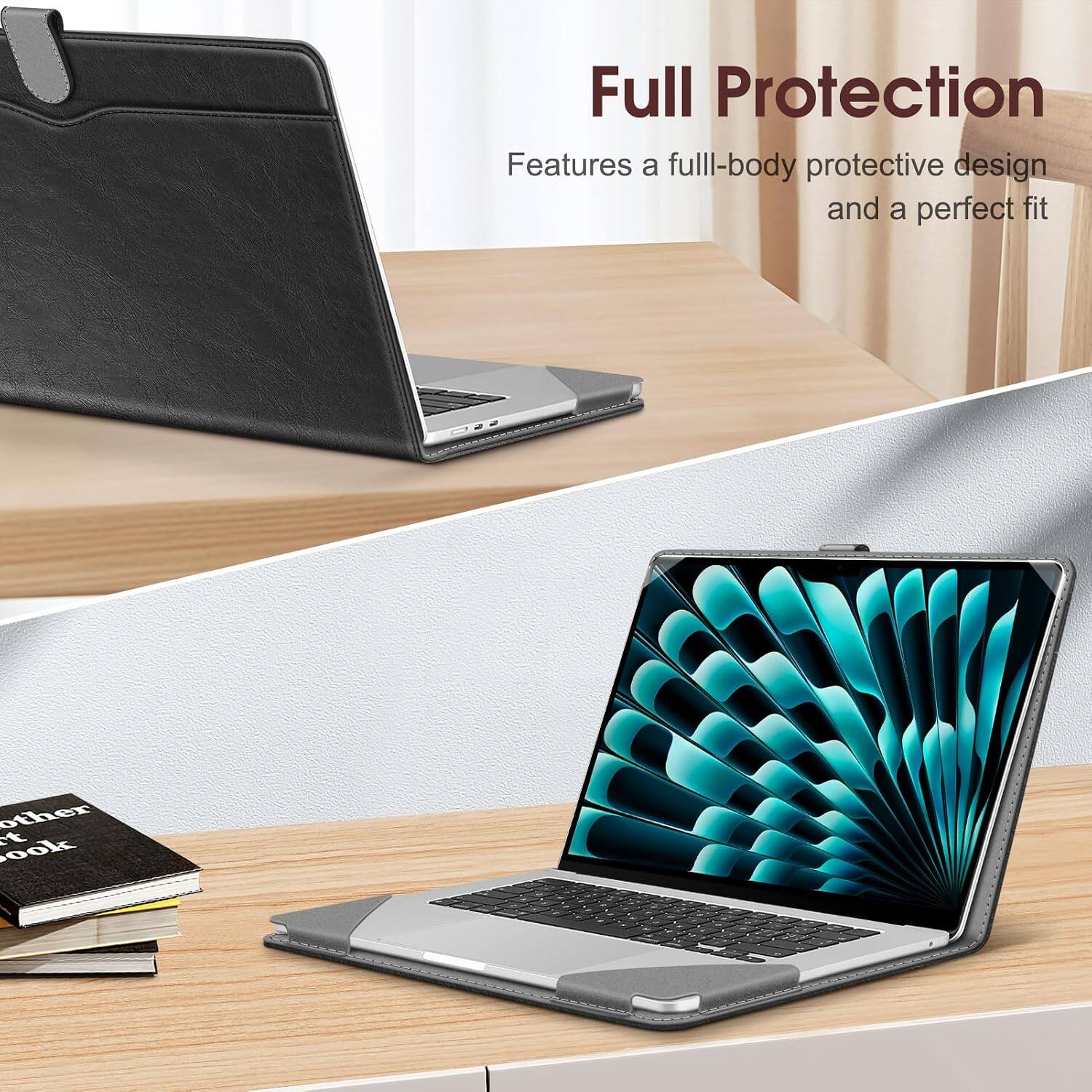Full Protection  
Features a full-body protective design and a perfect fit