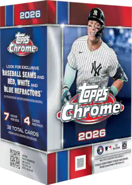 2026 Topps Chrome Baseball Blaster Box