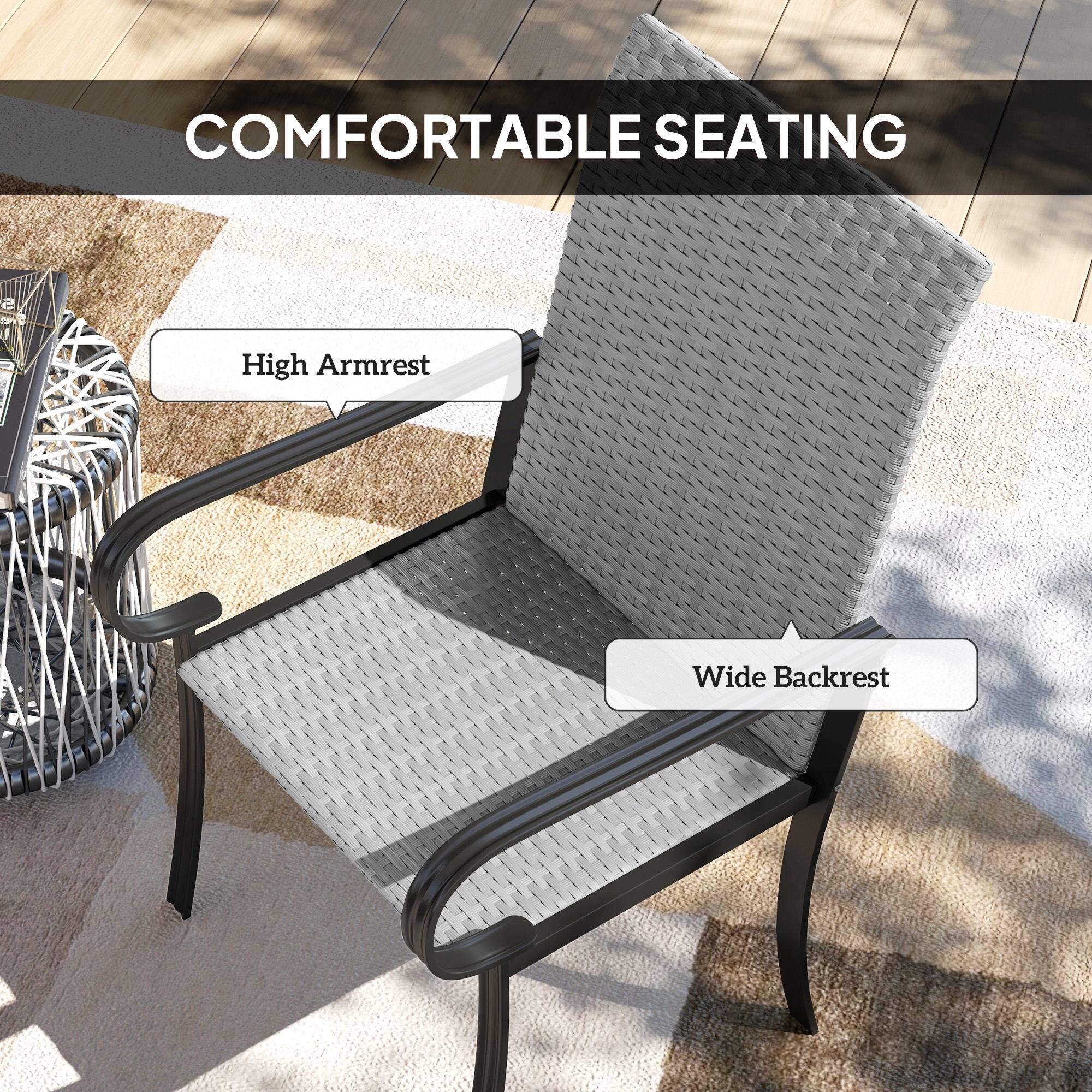 COMFORTABLE SEATING
High Armrest
Wide Backrest