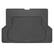 Front. WeatherTech - Trim-to-fit Cargo Mat - Black.