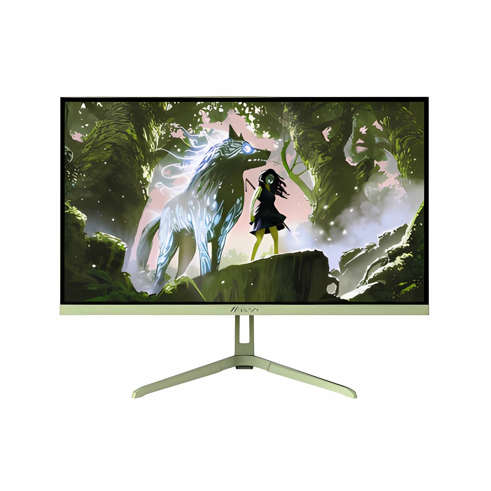 Alt View 2. Arozzi - Arozzi – Nova 24" IPS Full HD 200Hz Gaming Monitor – Forest Green - Forest Green.