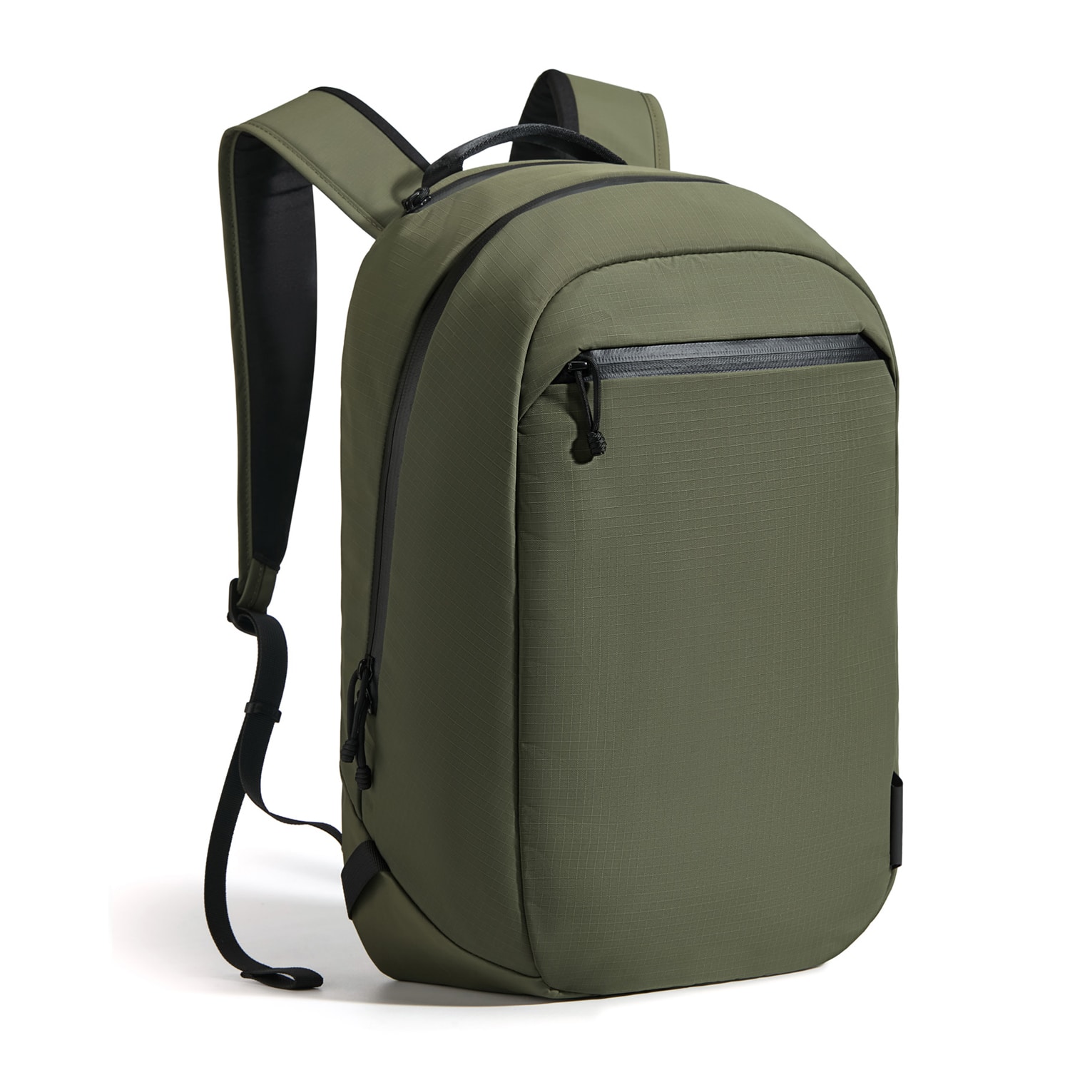 ALPAKA - Essential Backpack 16L Laptop Backpack for 16" Laptop, Travel Backpack with Water-Resistant Design - Green Axoflux 210D