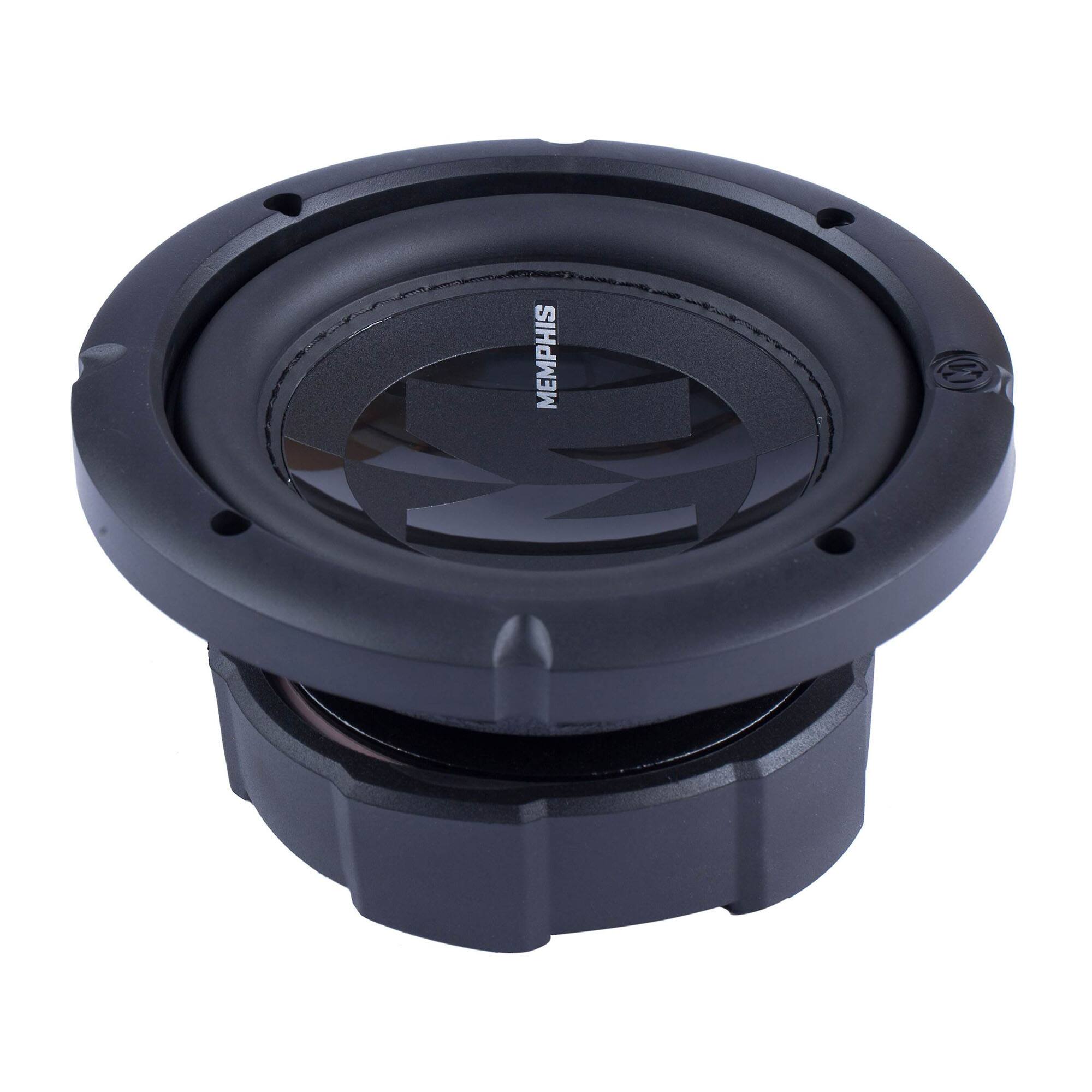 Front. Memphis Car Audio - Memphis Audio PRX624 Power Reference Series 6-1/2" Selectable 4 or 2 Ohm Component Subwoofer - Black/Gray.