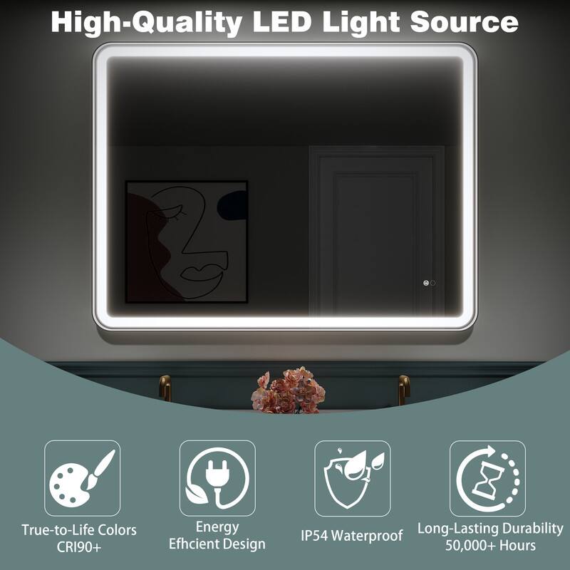 High-Quality LED Light Source  
True-to-Life Colors CRI90+  
Energy Efficient Design  
IP54 Waterproof  
Long-Lasting Durability 50,000+ Hours