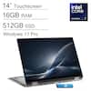 14" Touchscreen
16GB RAM
512GB SSD
Windows 11 Pro
Intel Core Ultra 7