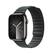 Alt View 2. Apple - Apple Watch Band - Magnetic Link (45mm) - Evergreen - M/L - Blue.