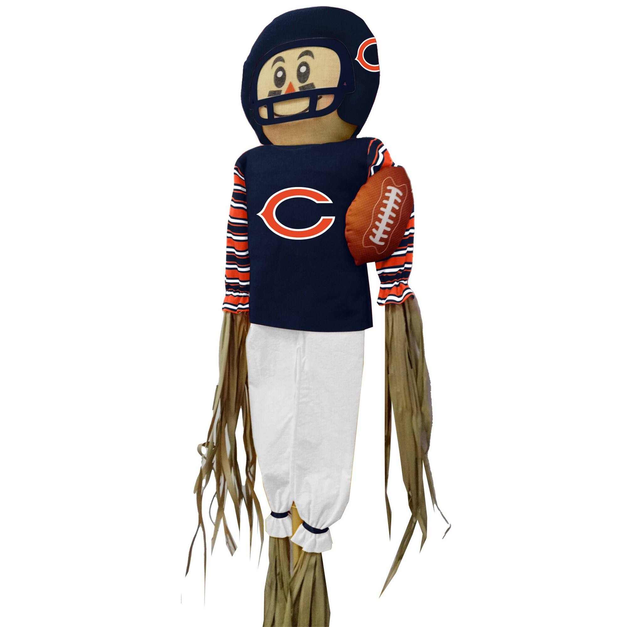Alt View 1. Sporticulture - Chicago Bears 5' Team Pride Scarecrow - Multicolor.