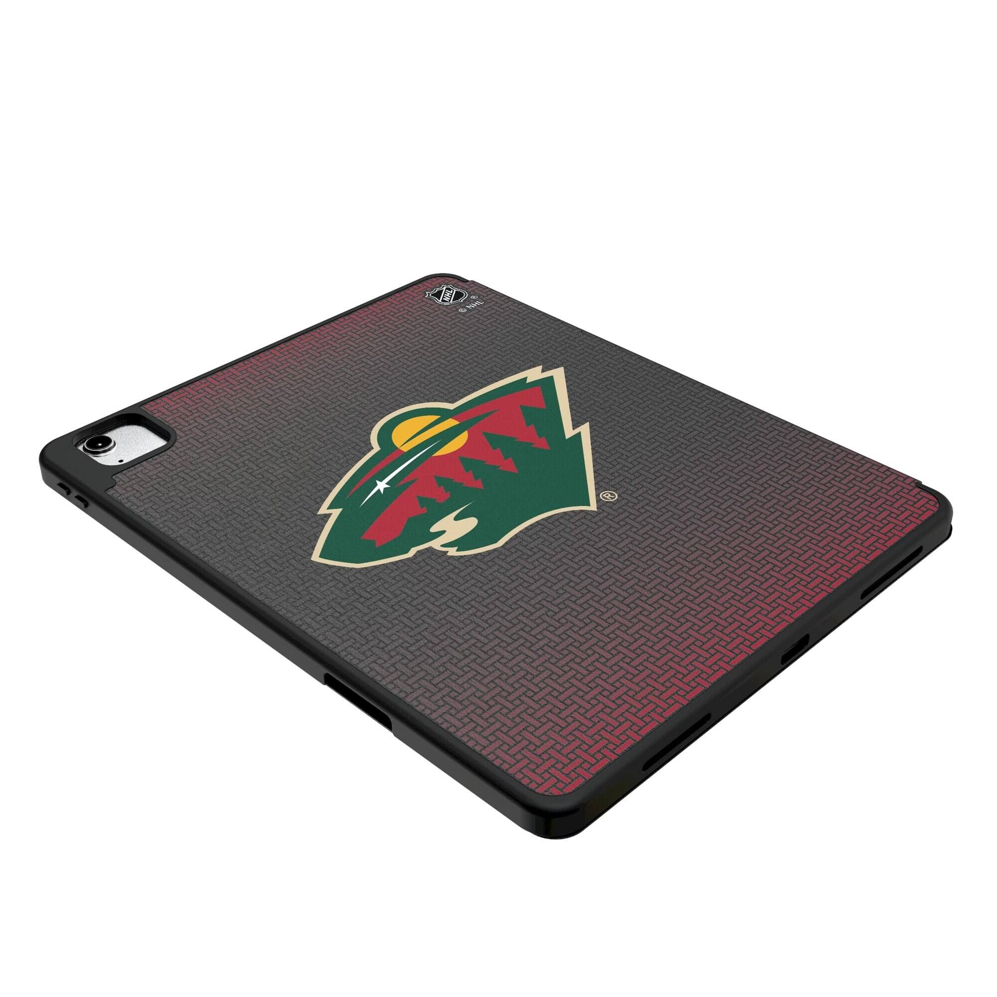 Alt View 2. Keyscaper - Minnesota Wild iPad Case - 13in Pro M4 - Black.