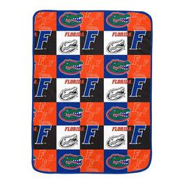 Pegasus - Florida Gators 66" x 95" Oversized Graphic Grid Ultra Cozy Blanket - Multicolor