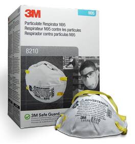 3M - Particulate Respirator N95 Masks - 20 pack - White