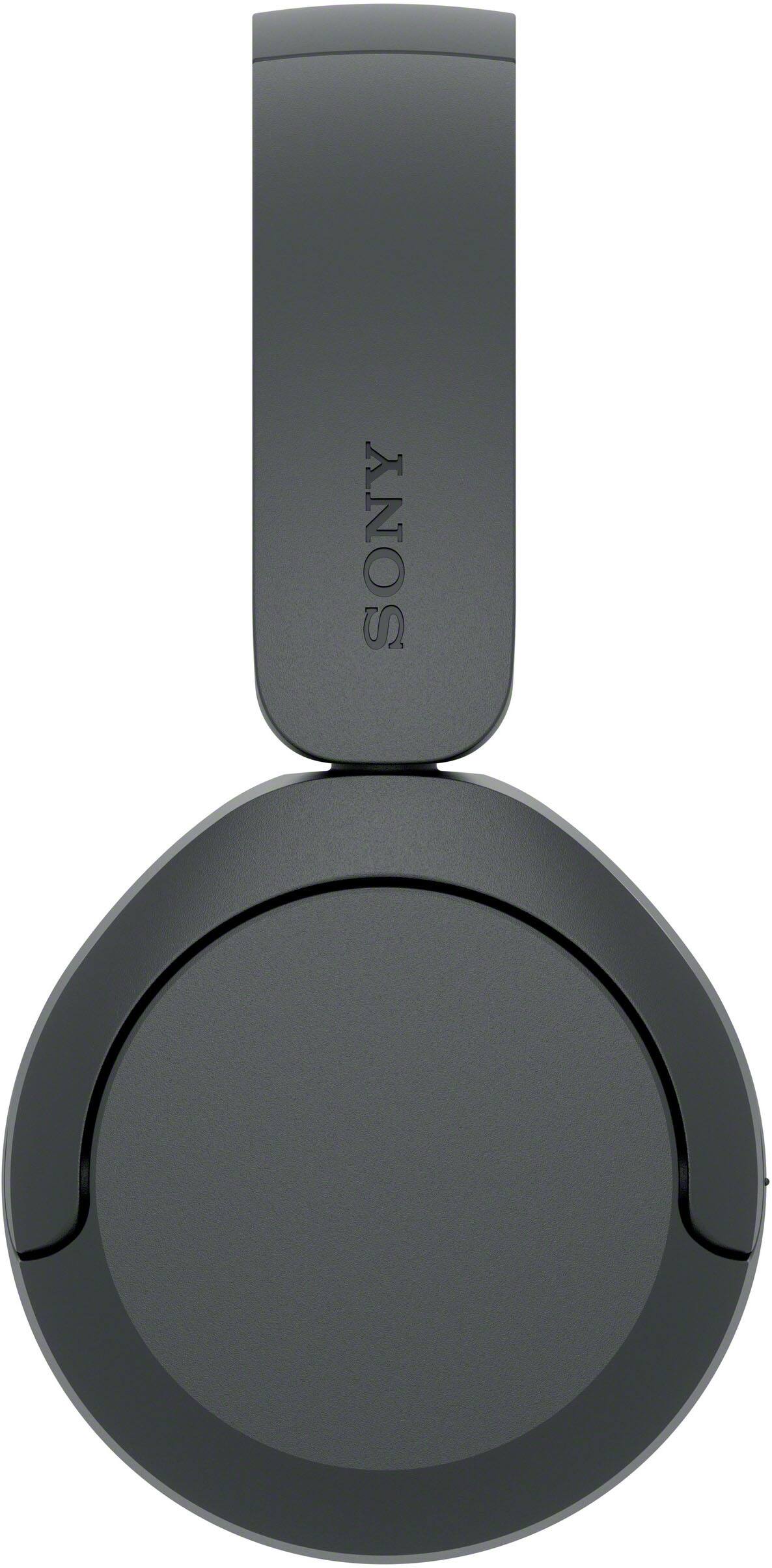 Left. Sony - WH-CH530 Wireless Headphone with Microphone - Black.