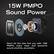 15W PMPO Sound Power
Don't let the size fool you with 15W PMPO, enjoy clear and powerful sound anytime, anywhere.