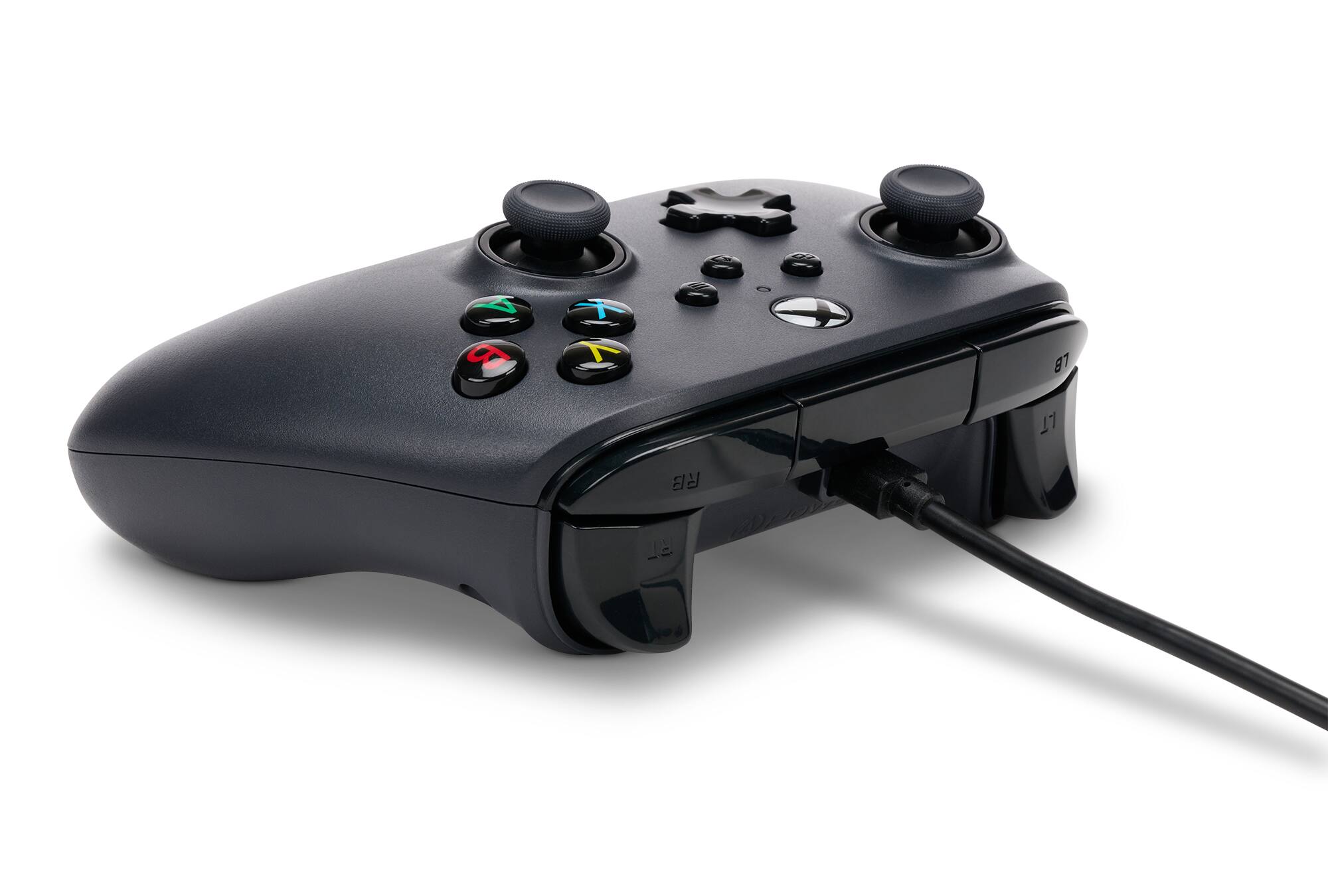 Alt View 14. PowerA - Wired Controller for Xbox Series X|S - Black.