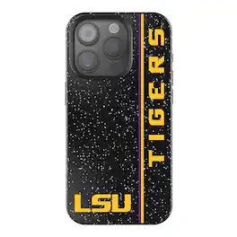 Keyscaper - NCAA - LSU Tigers iPhone Bling Case - 14 - Black