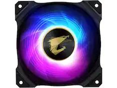 Front. GIGABYTE - Gigabyte GP-AR120RFAN 120mm ARGB LED Case Fan - ARGB.