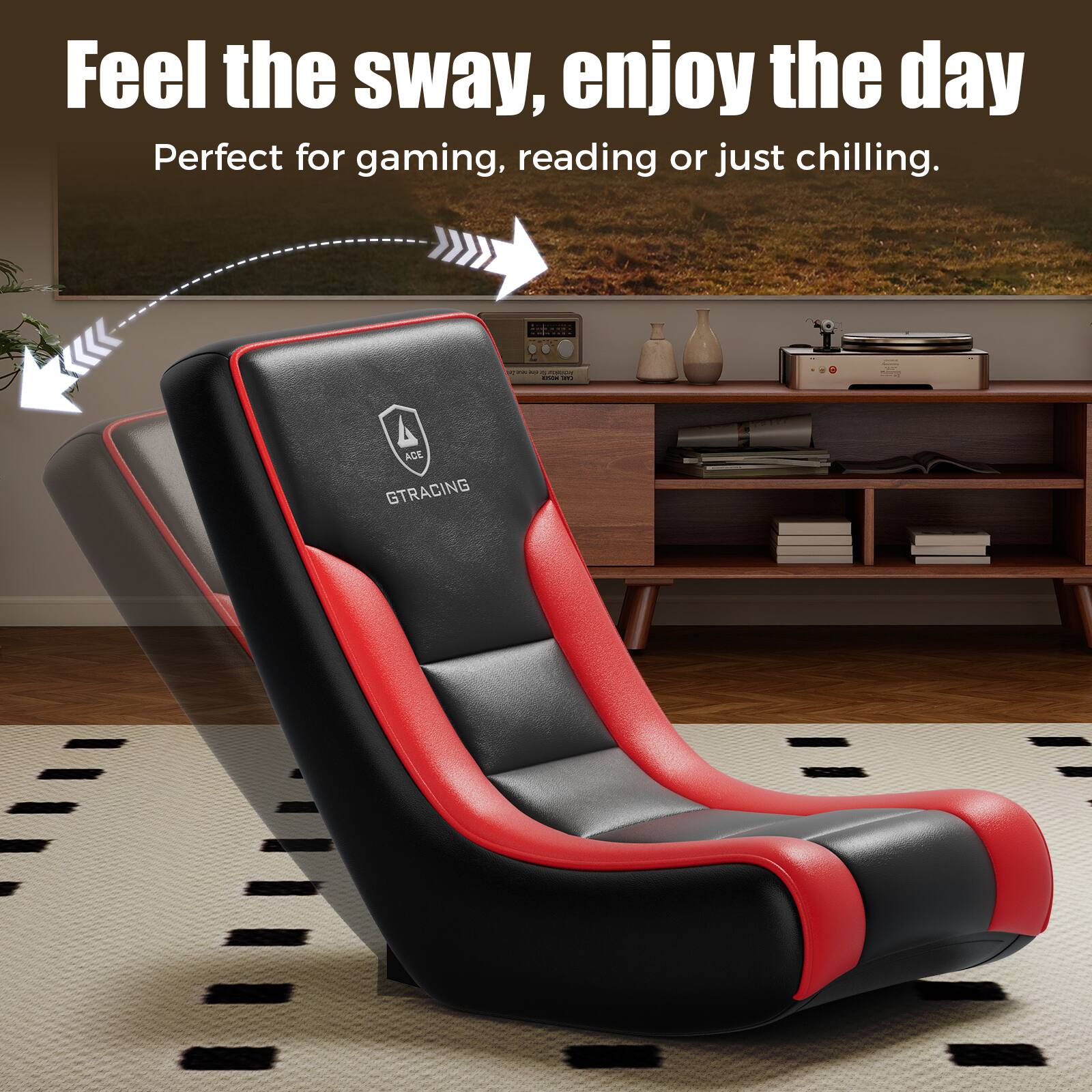 Feel the sway, enjoy the day  
Perfect for gaming, reading or just chilling.  

AGE GTRACING