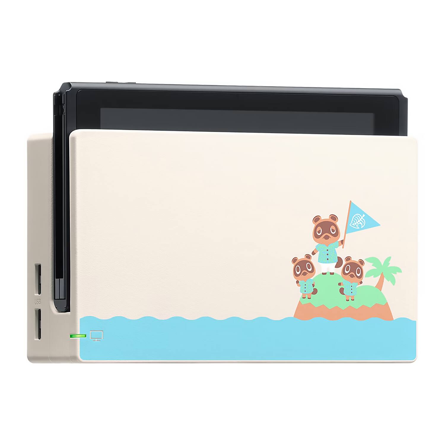 Alt View 3. Nintendo - Nintendo Switch Console - Animal Crossing: New Horizons Edition - 32GB - Blue/Green - Blue / Green.