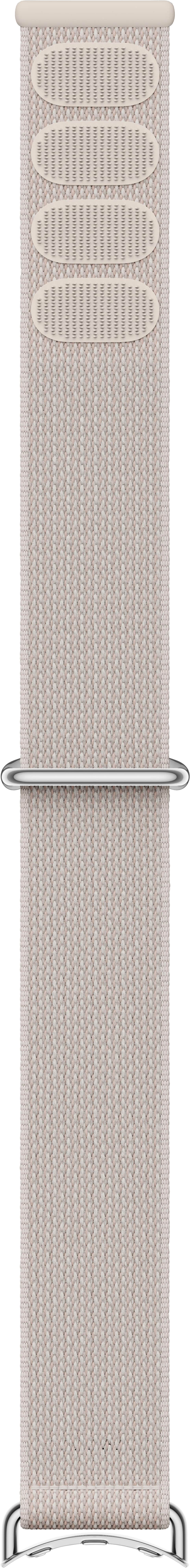 Google - Pixel Watch Performance Loop Band - Only Compatible with the 45mm Pixel Watch 3 and Pixel Watch 4 - Porcelain - Front_Zoom