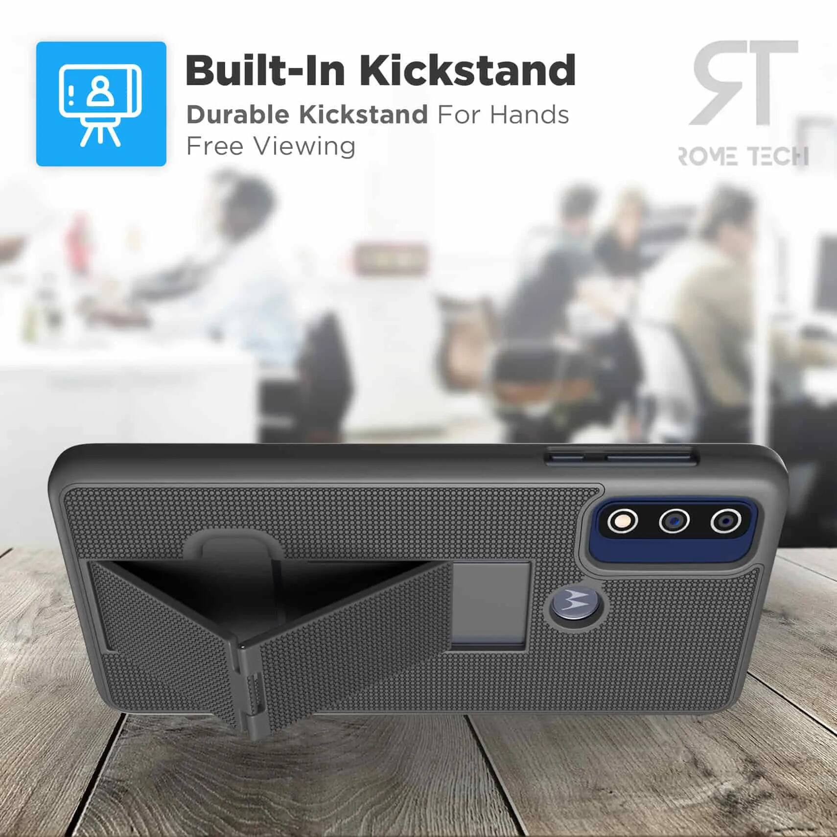 8 Built-In Kickstand  
Durable Kickstand For Hands Free Viewing  
ROME TECH