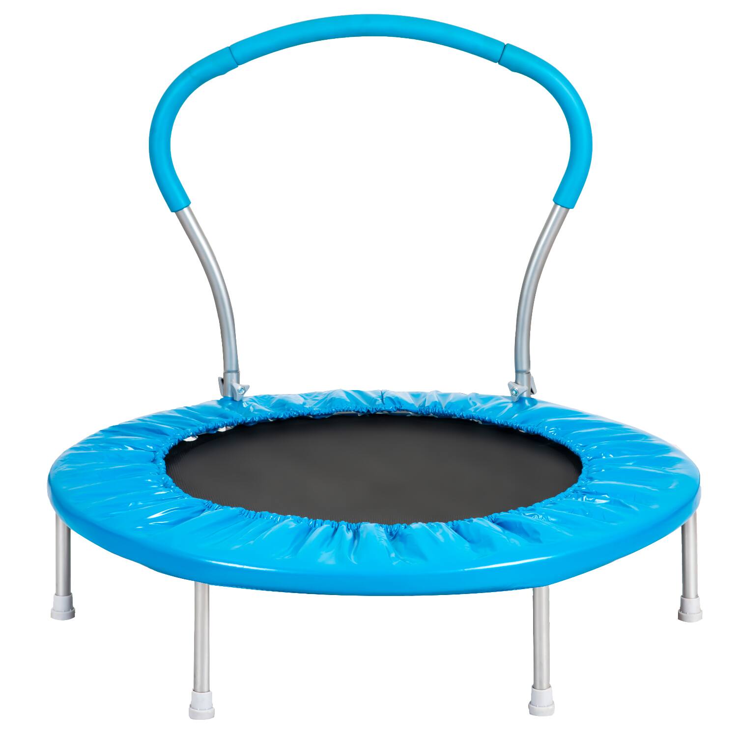 Angle. LOVMOR - Lovmor 3 FT Trampoline with Safety Enclosure Recreational Trampoline for Adults.