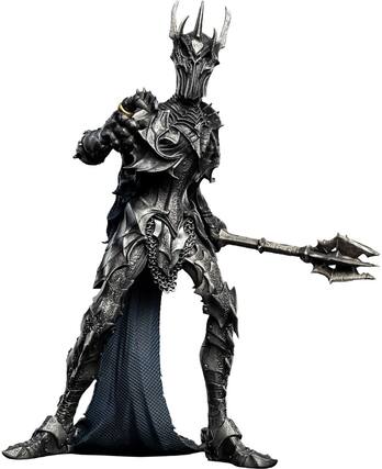 Front. Weta Workshop - WETA Workshop Mini Epics - The Lord of The Rings Trilogy - Sauron - COLLECTIBLES - Multicolor.