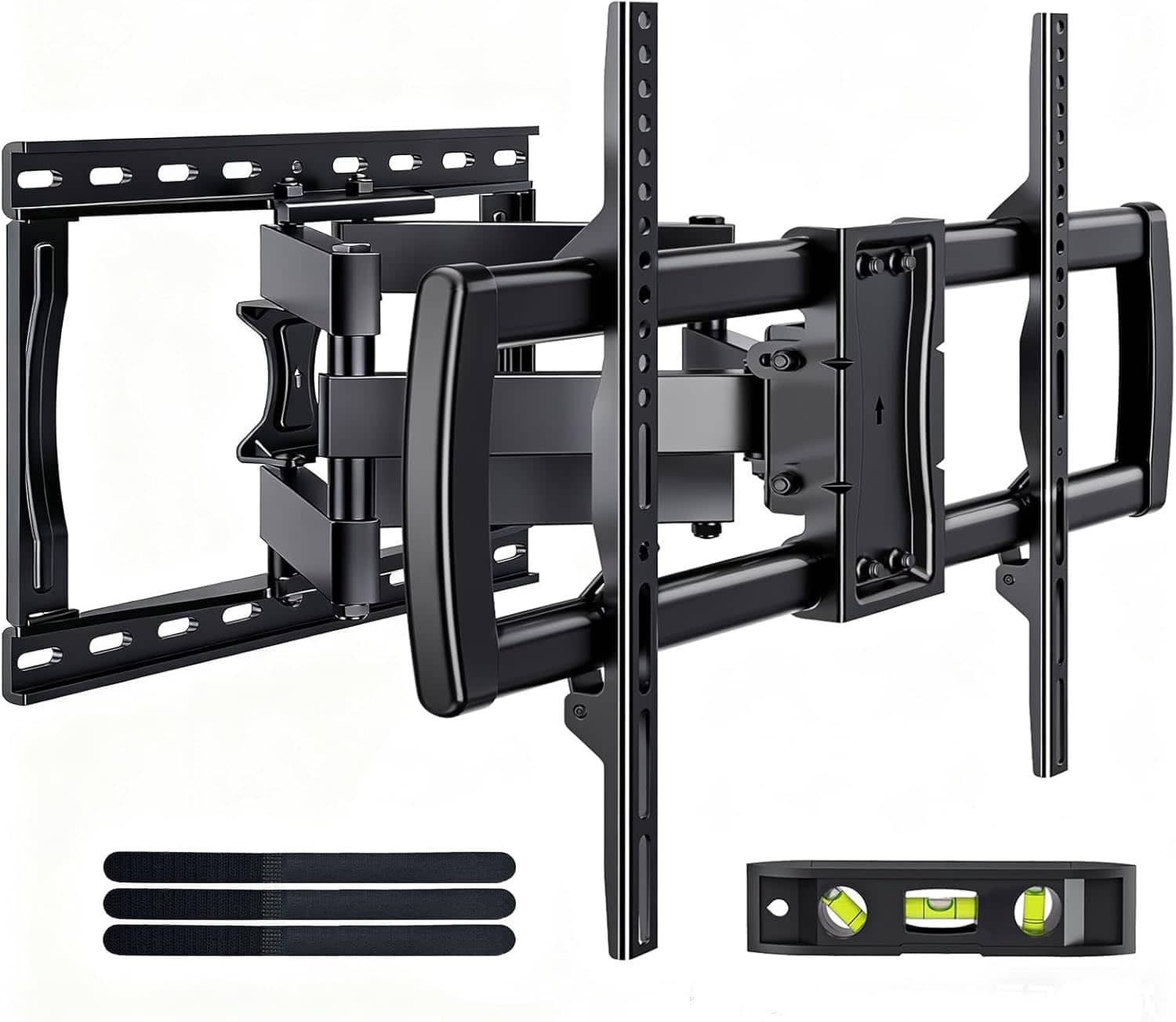 FINEAK - Full Motion TV Wall Mount Bracket for Most 32-85 inch TVs,Max VESA 600x400mm - Black