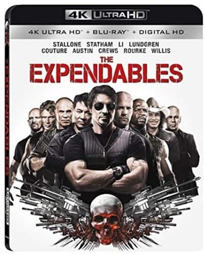 Front. The Expendables   - 4K Blu-Ray.