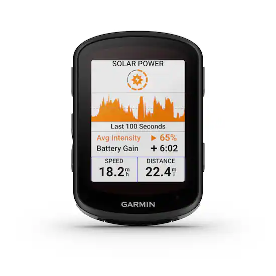 Garmin Edge 540 Solar 2.6 GPS Bike Computer Black 010 02694 20 Best Buy