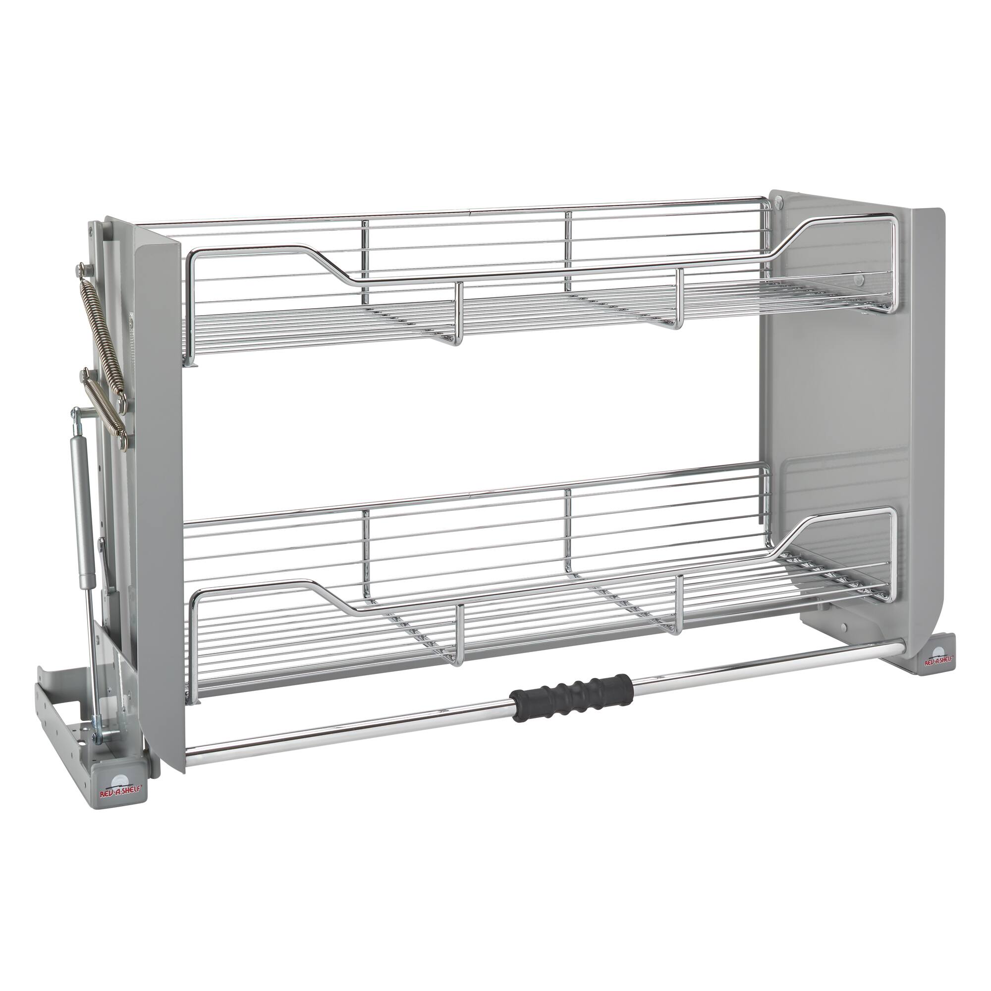 Rev-A-Shelf - 36" Kitchen Pulldown Wall Cabinet Shelf System, 5PD-36CRN - Chrome