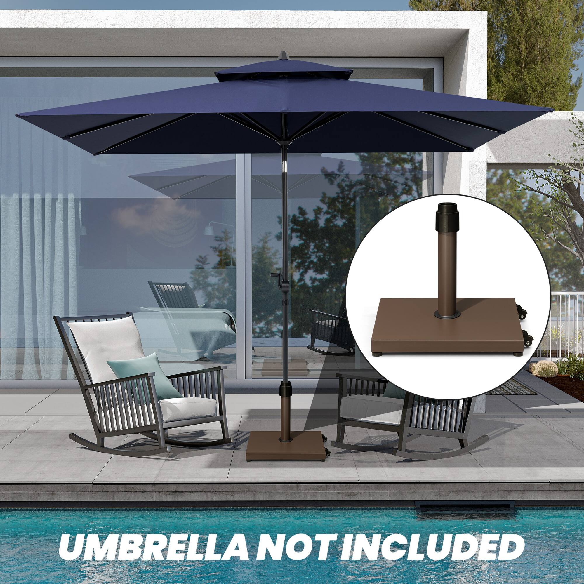 UMBRELLA NOT INCLUDED