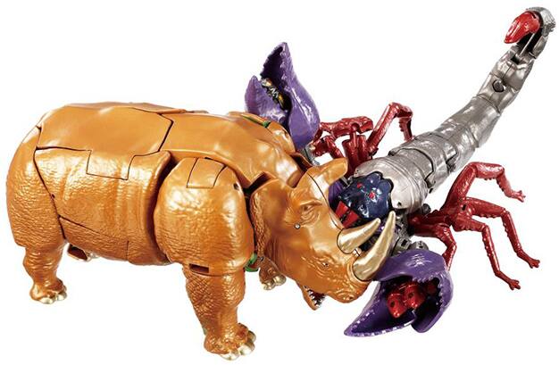 Alt View 5. Transformers - BWVS-02 Rhinox and Scorponok Two-Pack Premium Finish | Transformers: Beast Wars.