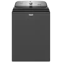 Maytag - 4.7 Cu. Ft. High Efficiency Top Load Washer with Pet Pro System - Open Box - Excellent - Volcano Black - Front_Zoom